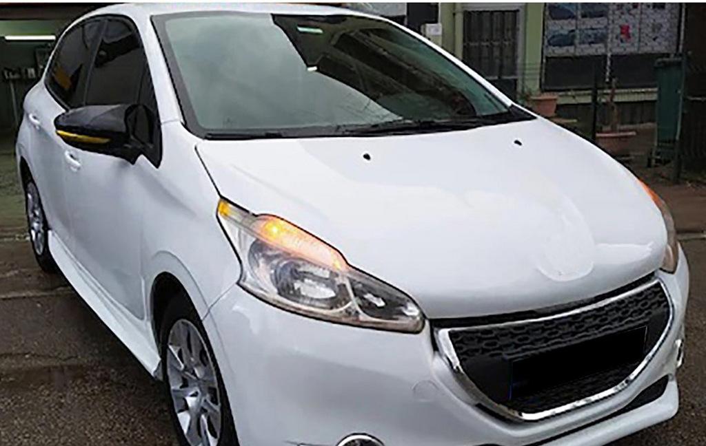 Covers for Mirrors BMW-Style (2 Pcs) for Peugeot 208 2012-2019