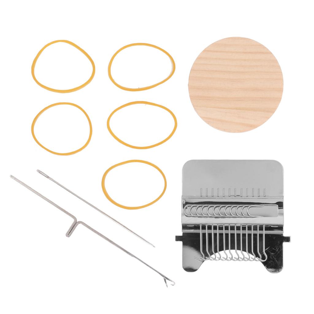 Small Weaving Loom Multipurpose Efficient Portable Manual Darning Loom Kit for Mending Pants Socks