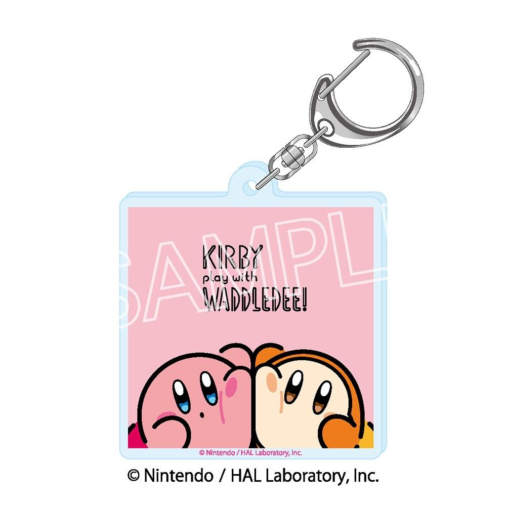 

Kirby Kirby PlAy With WAddle Dee PlAte KeychAin A mAin visuAl