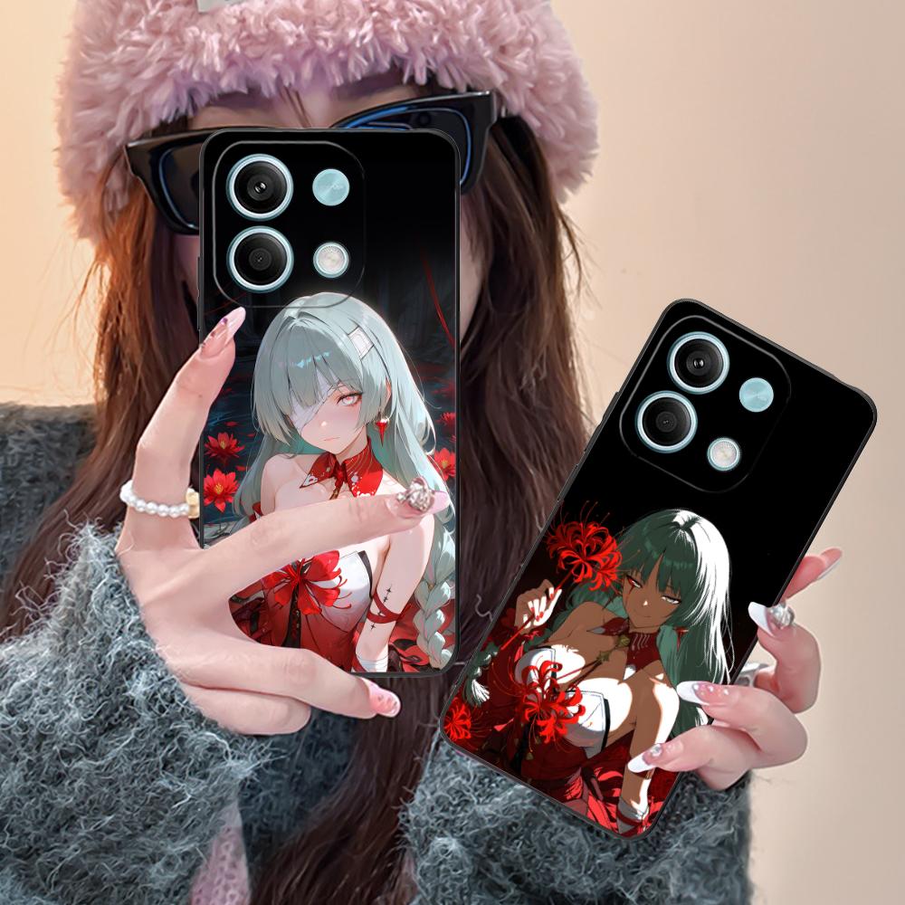 Wuthering Waves Phrolova Phone Case for Xiaomi Redmi 15 14 13 12 A5 3 2 1 C Plus 4G 5G Colorful Printing Cover Pretty Luxury