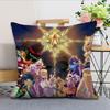 Ororon Genshin Impact Pillow Case Fan Style Square Home Decor Cushion Cover Design Printed