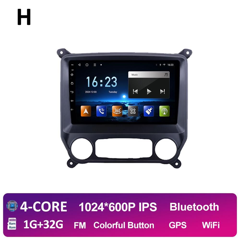 

Для Chevrolet Silverado 3 GMTK2 2014 - 2018 интеллектуальная система Android Auto Car Multimedia Audio Radio Player DSP Stereo WIFI BT