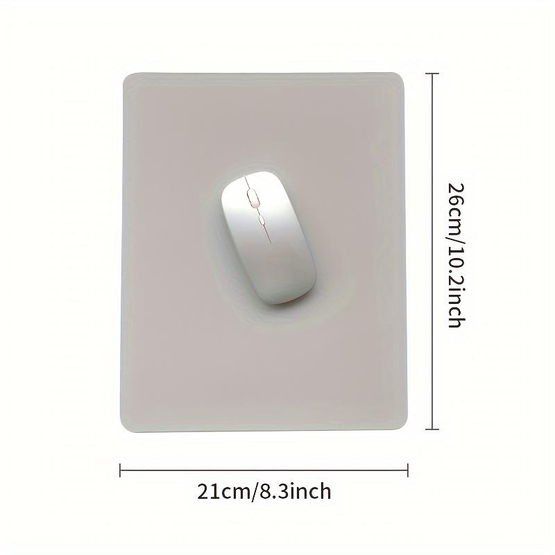 Faux Leather Mouse Pad Solid Color Simple Fashion Office Mouse Pad Home Office Student