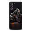 Motorcycle Case for Samsung Galaxy S24 S23 S22 S20 S21 FE Ultra S24 S23 S10 S10E S9 S8 Plus 5G Silicone Phone Cover Capas Fundas
