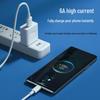 66W Super Fast Charging Type-C Cable for Huawei, Vivo, Oppo, Honor, Xiaomi - 6A Flash Charging.