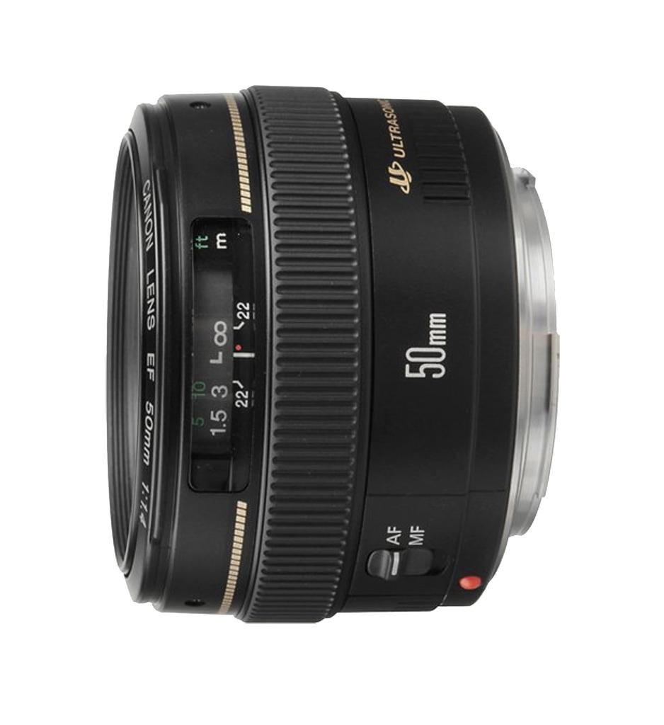 Canon EF 50mm USM Lens - F/1.4