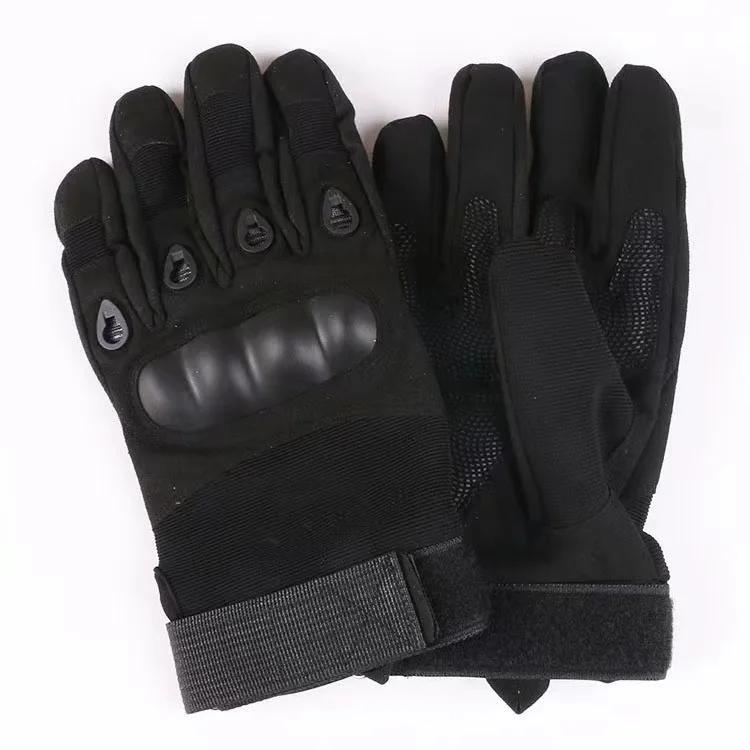 Touch Screen Anti-Skid Full Finger Tactical Gloves For Men And Women Driving Riding Hunting Motorcycle Climbing Tactical Gloves L чёрный