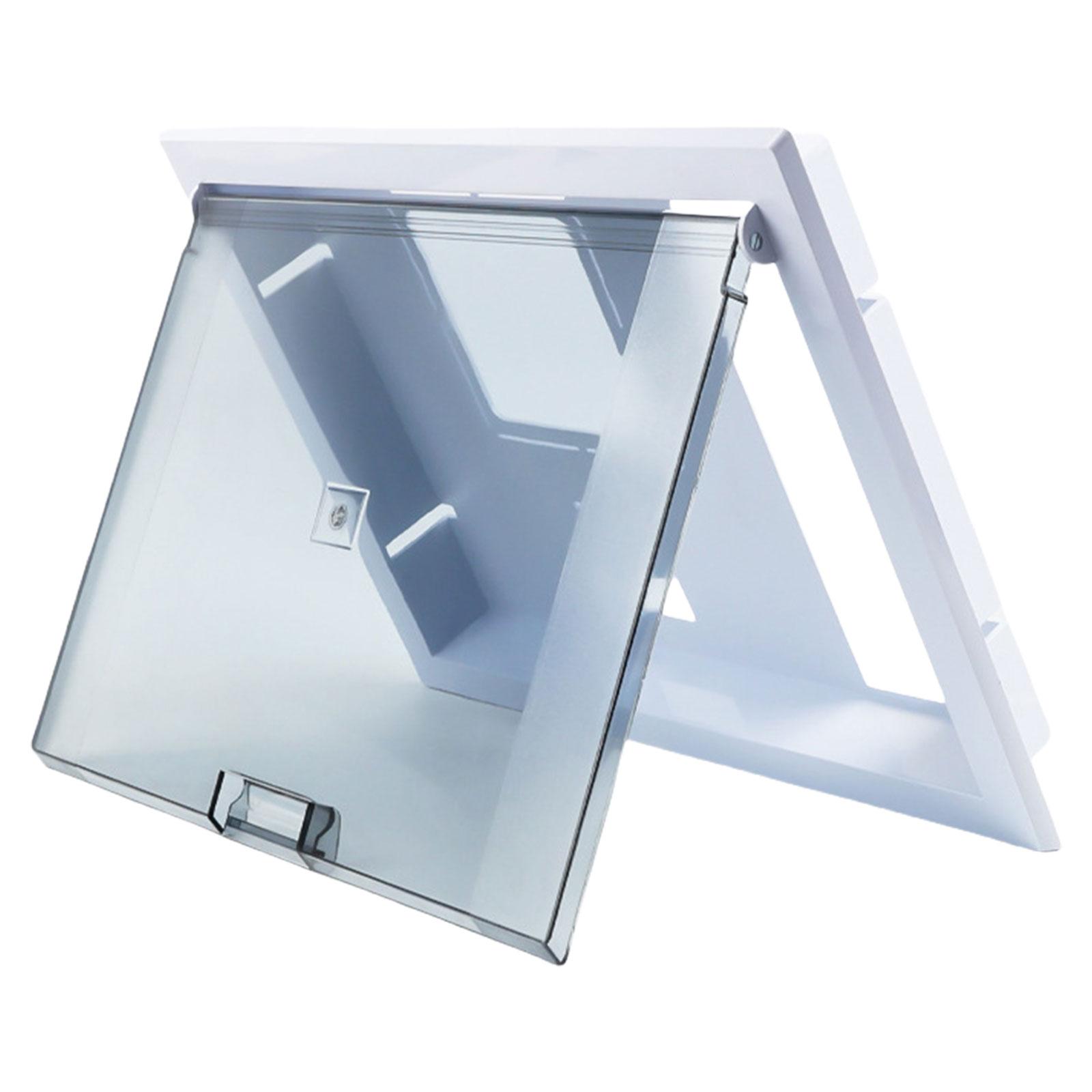 

Uprgades Electric Meter Base Cover Dusts Protections Replacement Plate Protective Electric Meter Cover Plate for House