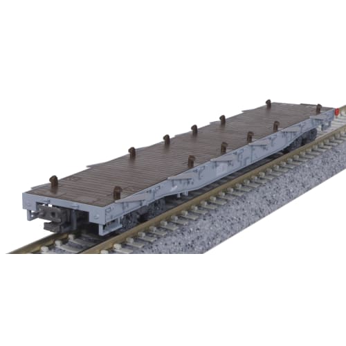 KATO N gauge Rhaetian Railway flat car R-w 8203 model railroad freight car