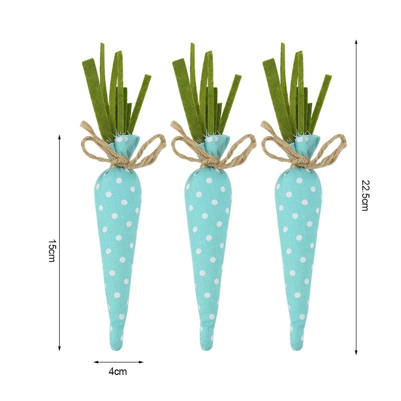 3/1pcs Nov Woven Easter Carrots Ornaments Hanging Pendant for Easter Home Decorations Supplies 2023 Kids Easter Favors Gifts Toy