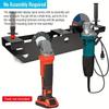 Multipurpose Angle Grinder Holder Stand Storage Rack Hanger Wall Mounted Bracket For Angle Grinders Workspace Vertical Hanging