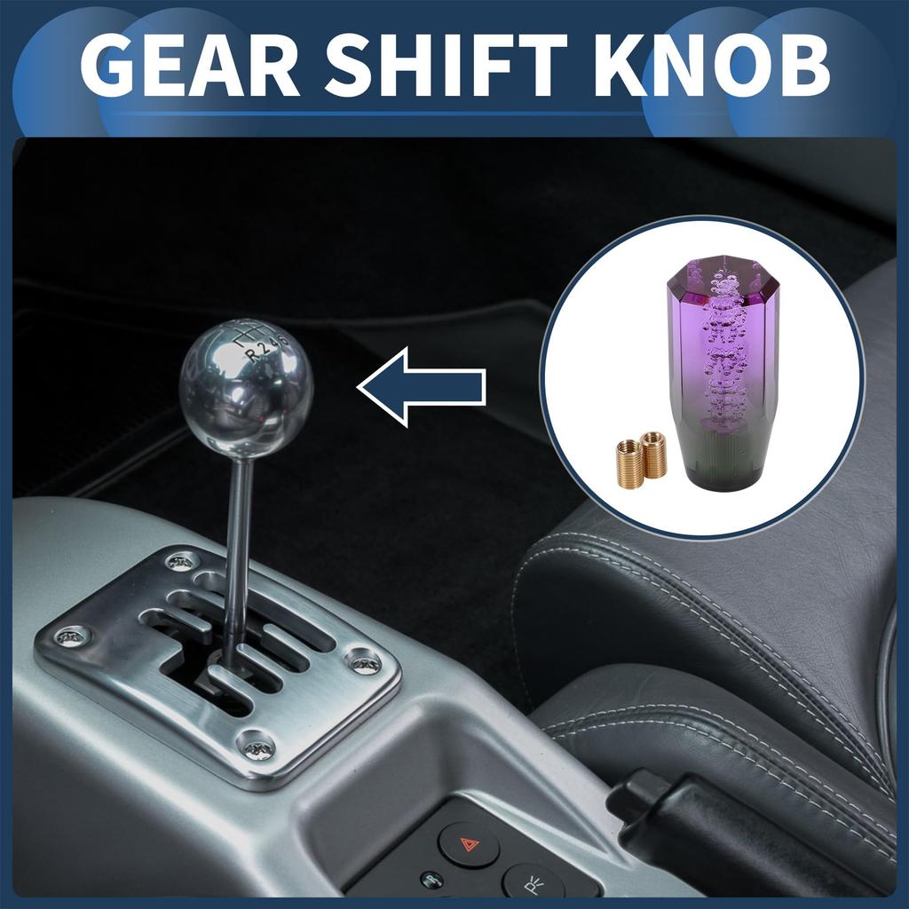 INFINAUTO Car Shift Knob 10cm Gear Shift Knob for Automatic
