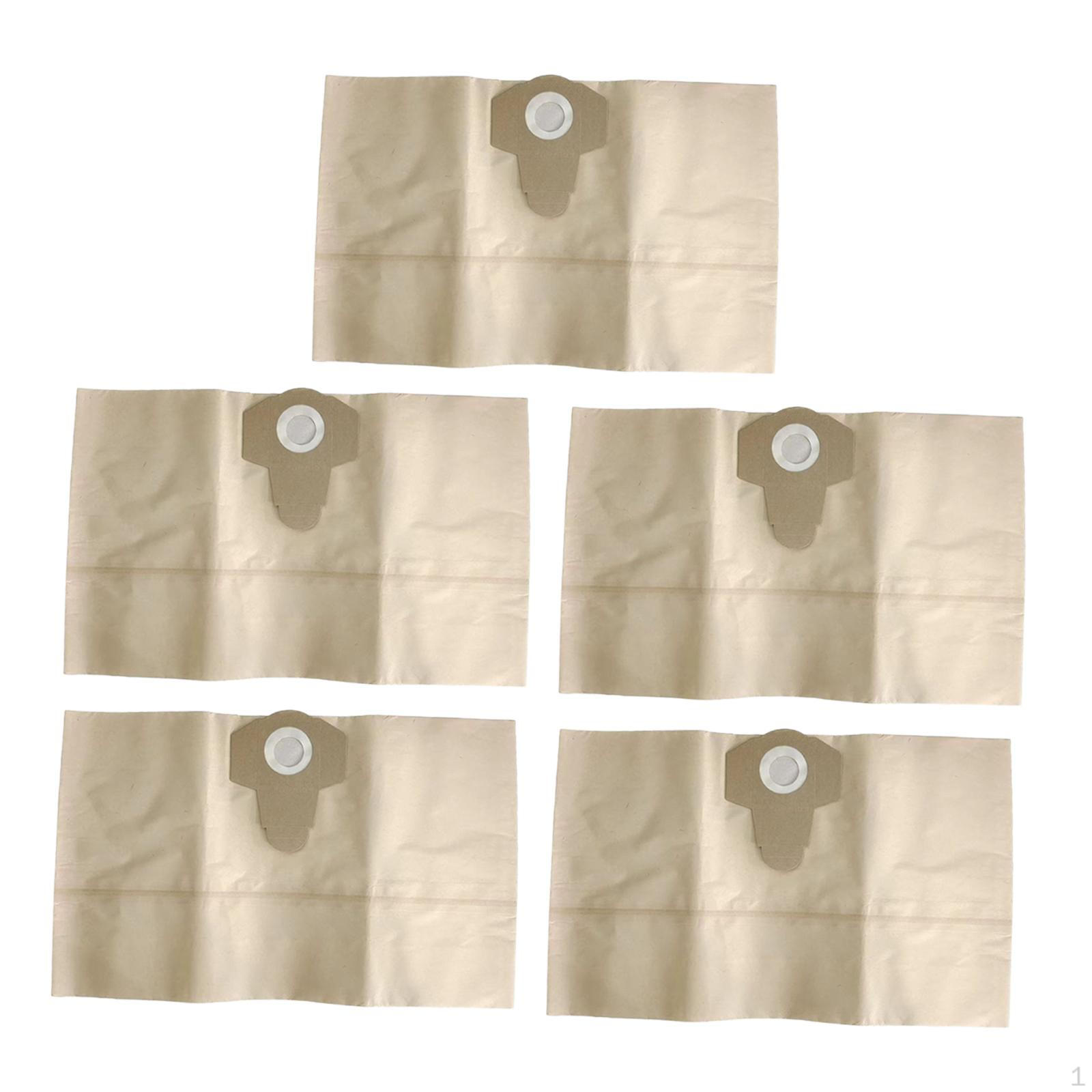 

5 шт. Мешки для пылесоса Мешок для сбора пыли Аксессуары Легкая установка Влажная и сухая уборка
