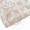 Used CHANEL Tote Bag New Travel Line MM Jacquard Nylon/leather Beige Silver 9th
