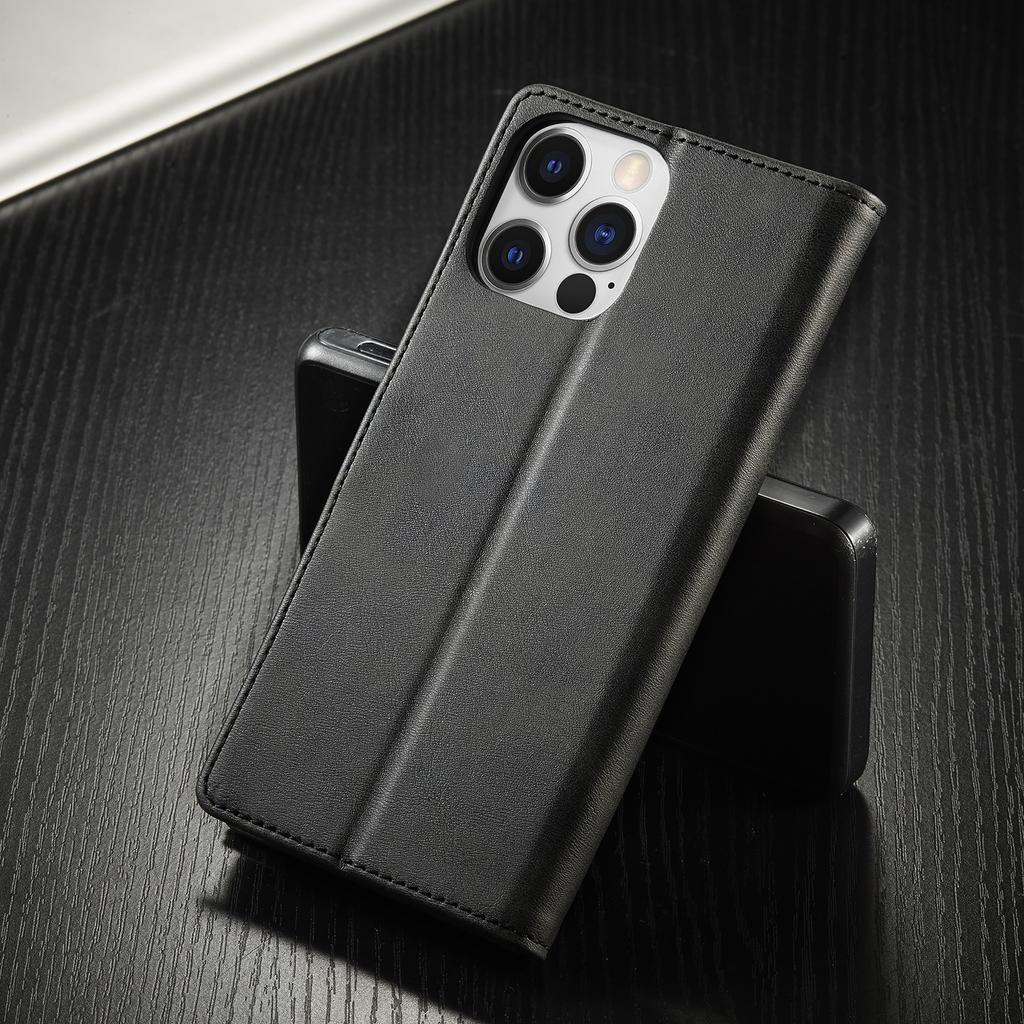 LC.IMEEKE Leder Flip Cover Handyhülle für Samsung S23 S22 S21 Ultra Plus A13 A53 A14 A54 S21 S20FE /iPhone 15 14 13 12 11 Pro Max XS MAX XR 8 7 Plus