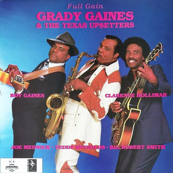 

LP Record GRADY GAINES & THE TEXAS UPSETTERS - Full Gain FIEND148 Demon Records 1988 UK Blues Used