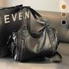 Soft Interior Compartment Shoulder Bags 2025 High Quality Contrasting Colors Bags for Women Fashion Zipper Pu Women's Handbags