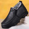 Fashion Winter Snow Outdoor Men's Shoes Men's Winter Boots Hiking Boots Waterproof Men's Shoes Work Shoes Platform Boots