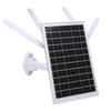 12W Solar Powered 4G LTE Modem Router 300Mbps Solar WiFi 6 Extender with SIM Card Slot 18000 MAh Battery 150M   Range IP66 Water Proof