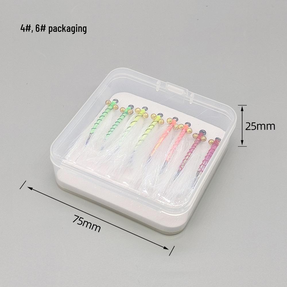 BLF Crazy Charlie Fliegenfischerköder: Barsch, Elritze, Tilapia & Mehr - Streamer Fliegenhaken.