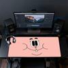 Richard Watterson Mauspade, Große Gaming-Schreibtischmatte, Rutschfestes XXL-Mauspad für Laptop & Tablet, Mini-PC-Spielmatte mit genähten Kanten