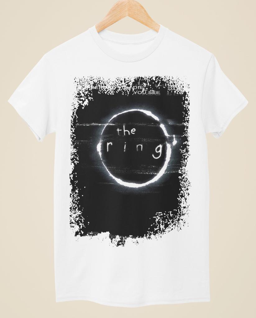 The Ring Movie Poster Inspired Unisex White TShirt