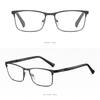 Fashion Business Reading Glasses for Men Women Classic Metal Frame Readers Glasses Mens Presbyopic Optical Glasses +1.0~+4.0