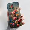 Printing Pattern Case For ZTE Blade A56 Z2473 Nubia A56 Soft Silicone Black Shell Cover For Blade A56 Pro Cute Flower Casing