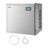 VEVOR Commercial Ice Maker Machine - Head, 204 kg/Day Stainless Steel Ice Machine with Scheduled Ice-Making, Self-Cleaning, Adjustable Thickness