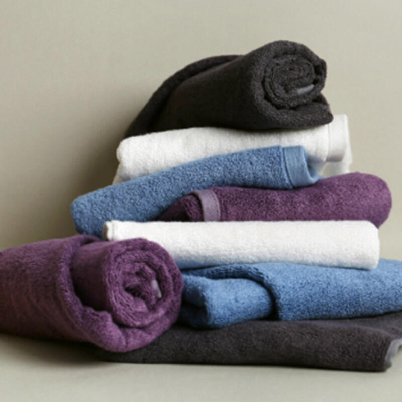 Fluffy Chloe Premium Bamboo Towel 40 count 180g 1 sheet Purple