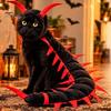 Vtipné kostýmy pro zvířata Cosplay Kostým stonožky Kočičí kostým, Halloweenský obleček pro mazlíčky, Vycpaný plyšový segmentovaný kostým pro hmyz pro domácí mazlíčky