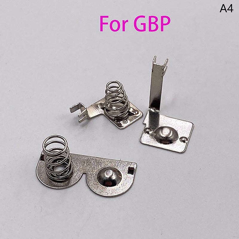 For Gameboy Advance Color Battery Terminals Spring Contacts Replacement For GB DMG GBA GBC GBP Console Housing & Mainboard