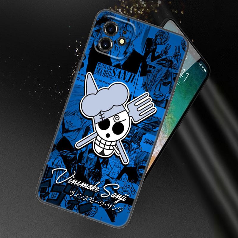 

Модный чехол для телефона с логотипом аниме One Piece для Apple iPhone 12 13 Mini 11 Pro Max XR X XS MAX 8 7 6S 6 Plus SE 5S 5 2020 Мягкий чехол iPhone 5 5S SE