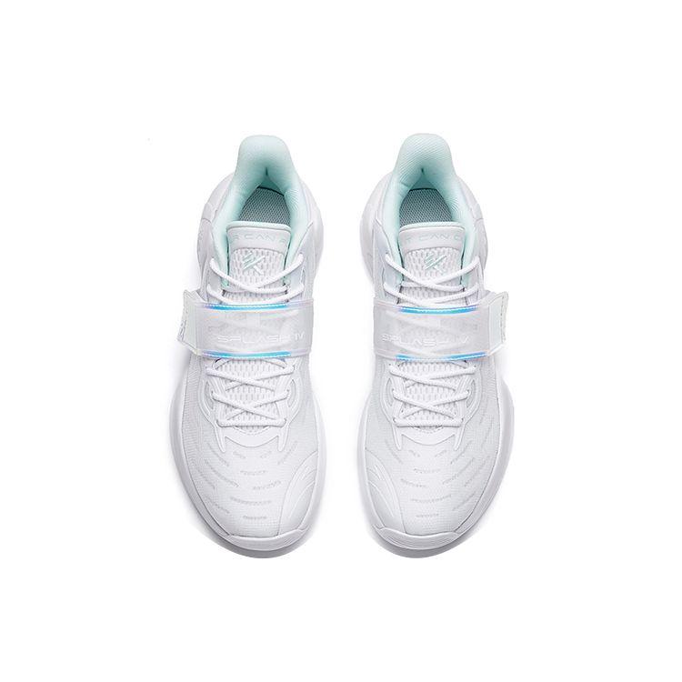 Anta Water Flower 4 Nitrogen Technology Non-Slip Wear-Resistant Low-Top Basketball Shoes Men Basketball Shoes Off-White 112221602-2