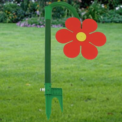 Rotation Sprinkler Flower Shape Dancing Daisy Sprinklers 720 Rotating Water Spray Toy for Yard Lawn Watering Irrigation Tool