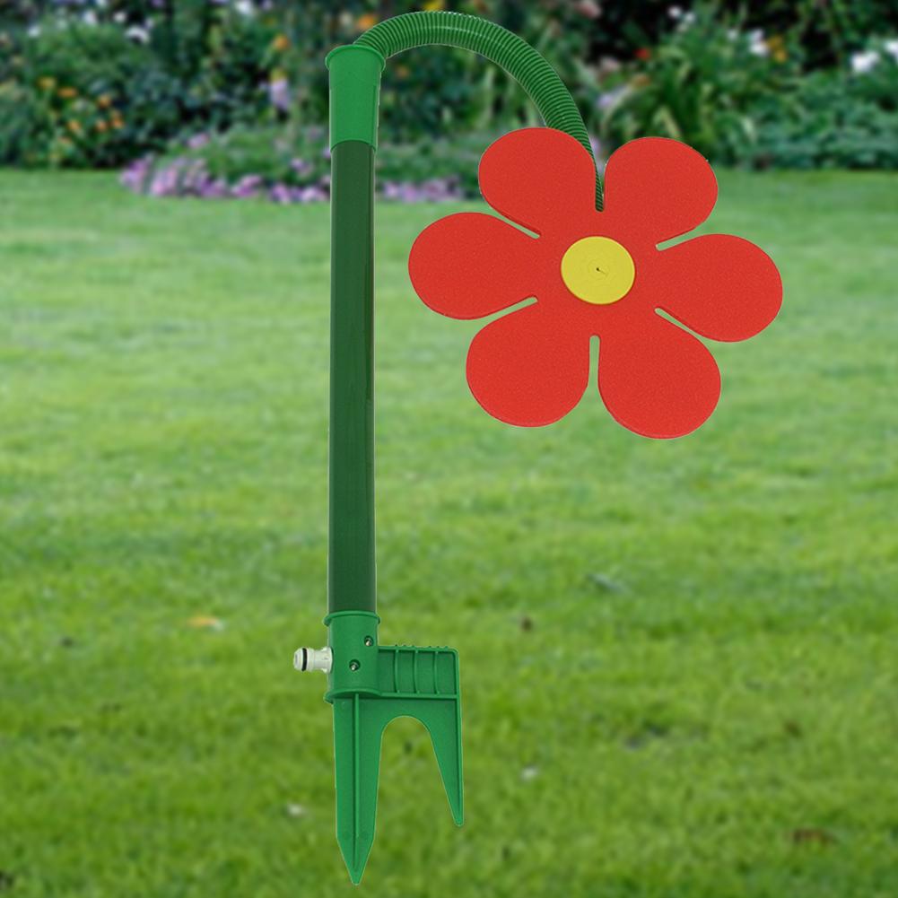 Crazy Spin Sprinkler Flower Shape Dancing Daisy Sprinklers 720 Rotating Water Spray for Yard Lawn Watering Garden Decoration