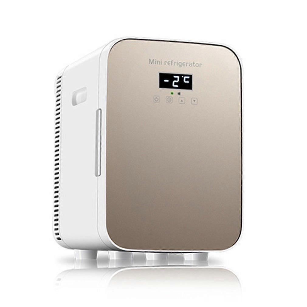 Mini Fridge 13.5L Can Portable Personal Small Compact Fridge Cooler And Warmer For Food Bedroom Dorm Office Car
