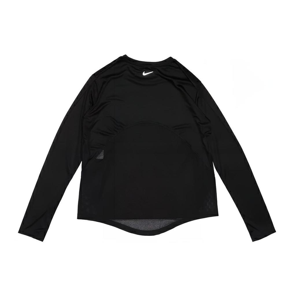 Nike Tricou de antrenament pentru alergare cu mânecă lungă Dri-FIT Slim Fit Femei Topuri Negru AJ8129-010