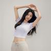 Andar Air Touch Face Short Sleeve Crop Top