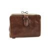 [Dakota] Gamaguchi Two-Fold Wallet Genuine Leather Clapton 0035101 (0030101) Women's Chocolate DA-31501-41 Small