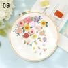 Crafts Handmade Painting Flowers Plants Pattern Cross Stitch DIY Embroidery Embroidery Starter Kit