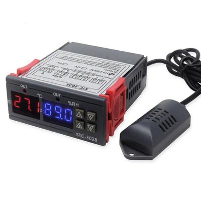 Dual Digital Temperature Controller Thermostat Thermoregulator Incubator Relay Heating Cooling STC-3028 12V/24V/110-220V