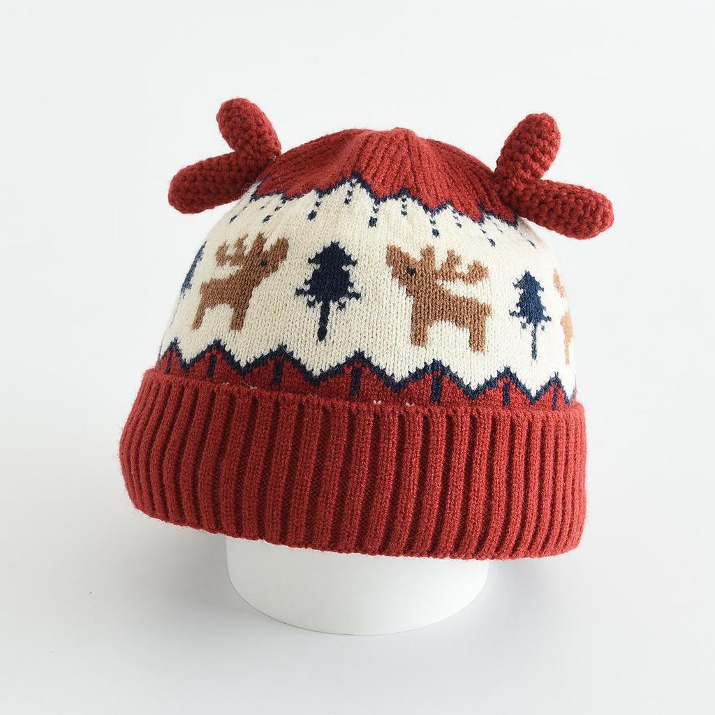 Children's Knit Winter Hat with Ear Protection - Warm, Windproof Wool Hat for Boys & Girls