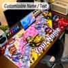 Large Mouse PadMiraculous Ladybug Custom Name Text Personalized Desk Mat Non Slip Gaming Pad
