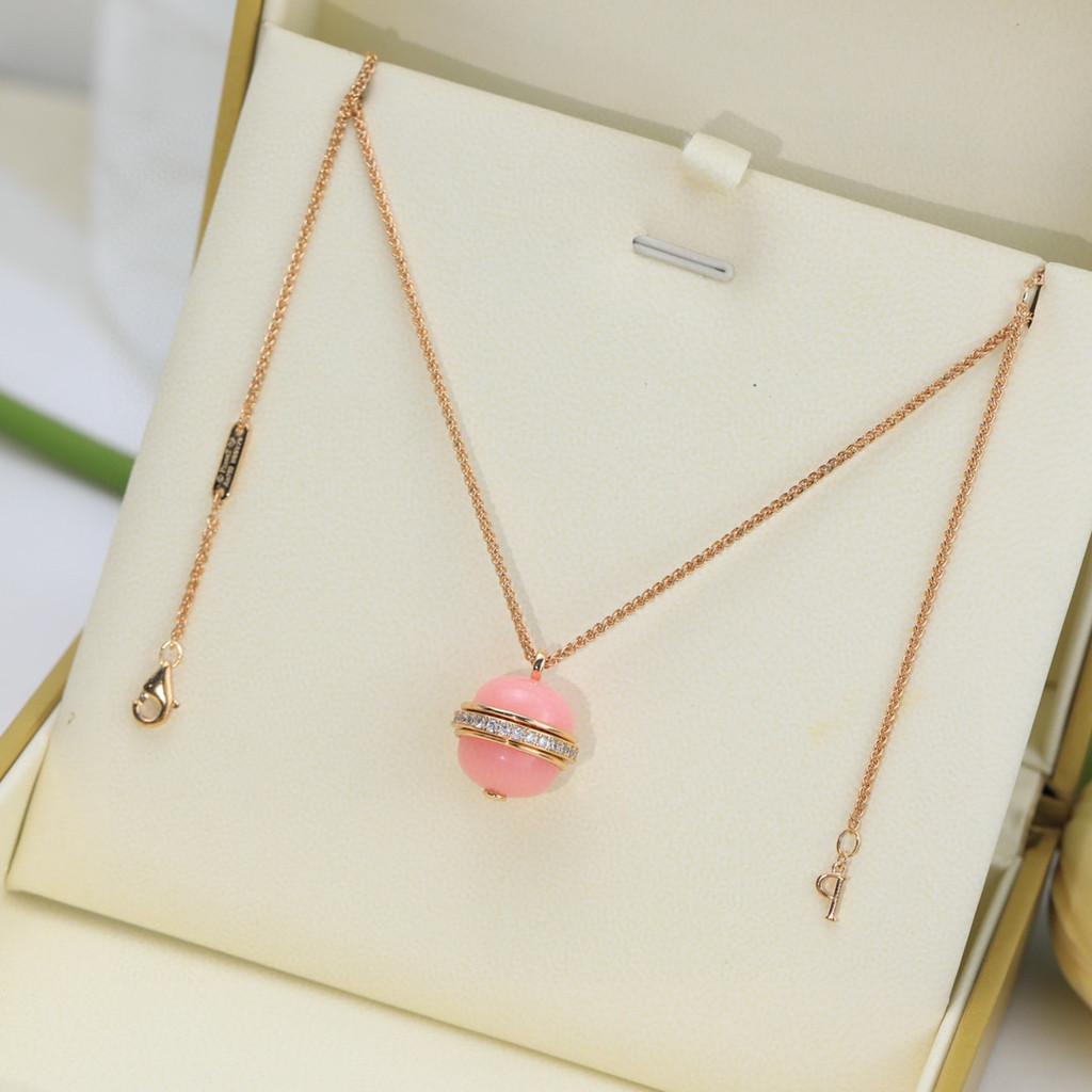 Collana con ciondolo a sfera rotante 3D da indossare tutti i giorni, gioiello di alta qualità, regalo per la fidanzata, outfit quotidiani