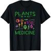 Planten zijn de beste medicijnen WFPBD Plantaardig T-shirt
