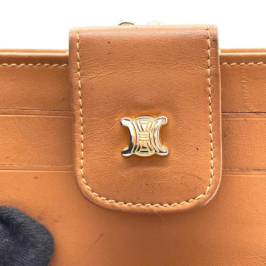 Used CELINEBifold Wallet Brown leather Women