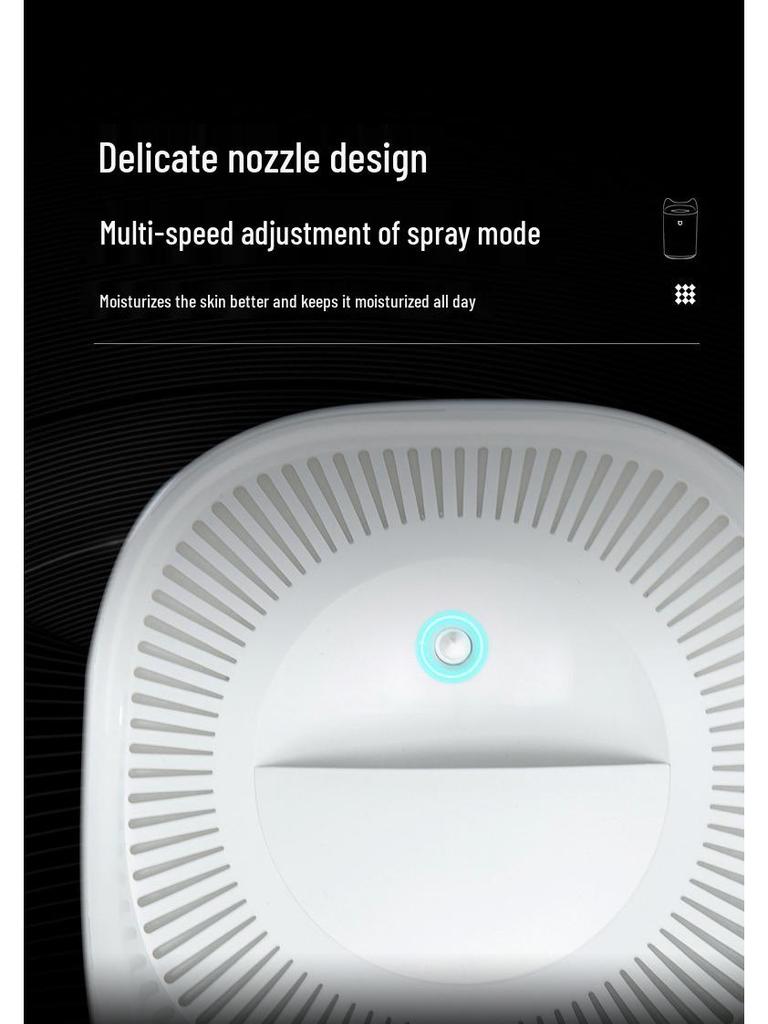 2L Silent Night Light Aromatherapy Humidifier for Home & Office