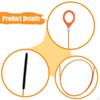 5 Pieces Drain Clog Remover Flexible Snake Hair Catcherl Cleaning Brush Sturdy Long Plumbing