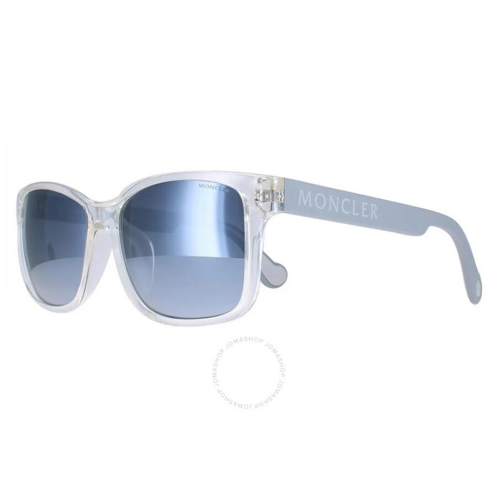 

Moncler Blue Square Men s Sunglasses ML0164 K 27X 59